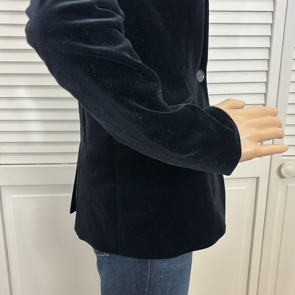 Frame $575 Black Velvet Blazer Business Lined Size XS - Picture 8 of 15